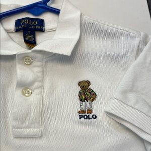 Polo by Ralph Lauren Kids Polo‎ Shirt with Bear Embroidery